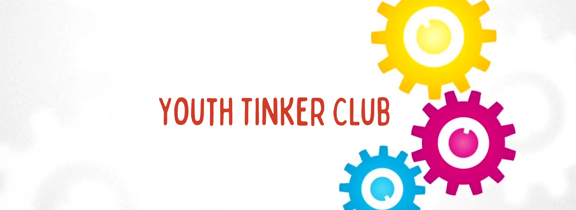 caption Youth Tinker club with colorful gears